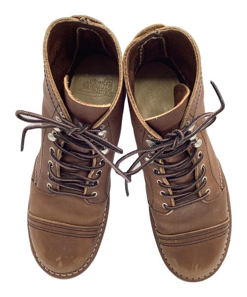 RED WING（レッドウィング）RED WING (レッドウィング) 7ホールブーツ ブラウン サイズ:23.5の古着・服飾アイテム