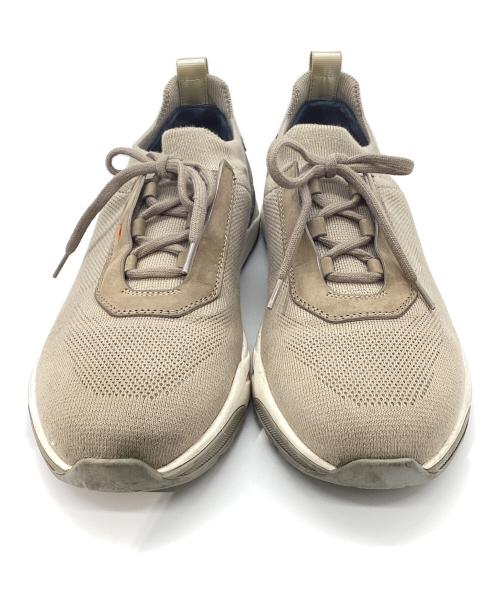 Santoni（サントーニ）Santoni (サントーニ) スニーカー ベージュ サイズ:UK71/2の古着・服飾アイテム