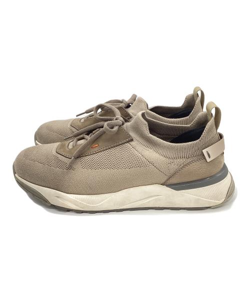 Santoni（サントーニ）Santoni (サントーニ) スニーカー ベージュ サイズ:UK71/2の古着・服飾アイテム