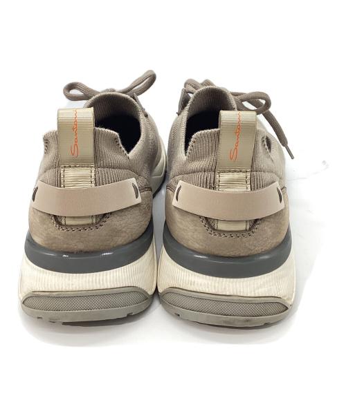 Santoni（サントーニ）Santoni (サントーニ) スニーカー ベージュ サイズ:UK71/2の古着・服飾アイテム