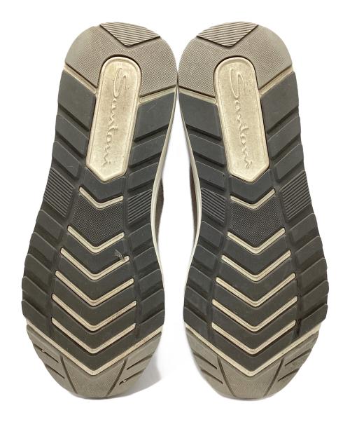 Santoni（サントーニ）Santoni (サントーニ) スニーカー ベージュ サイズ:UK71/2の古着・服飾アイテム