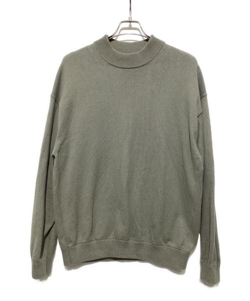 crepuscule（クレプスキュール）crepuscule (クレプスキュール) モックネックセーター ミントグリーン サイズ:2の古着・服飾アイテム