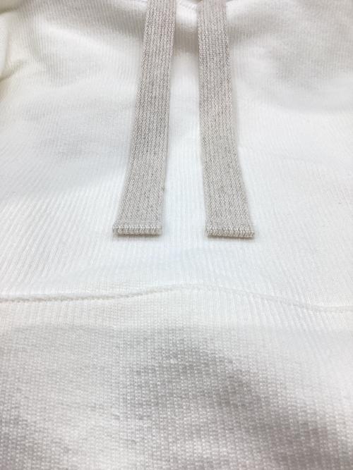 HUM VENT（ヒューベント）HUM VENT (ヒューベント) プルオーバーパーカー ホワイト サイズ:2の古着・服飾アイテム