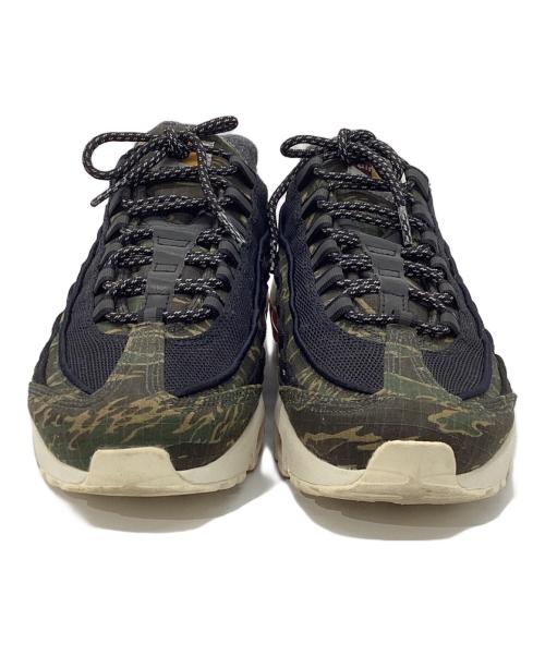 NIKE（ナイキ）NIKE (ナイキ) CarHartt (カーハート) スニーカー グリーン×ブラウン×ブラック サイズ:25の古着・服飾アイテム