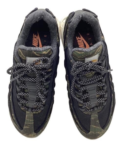 NIKE（ナイキ）NIKE (ナイキ) CarHartt (カーハート) スニーカー グリーン×ブラウン×ブラック サイズ:25の古着・服飾アイテム
