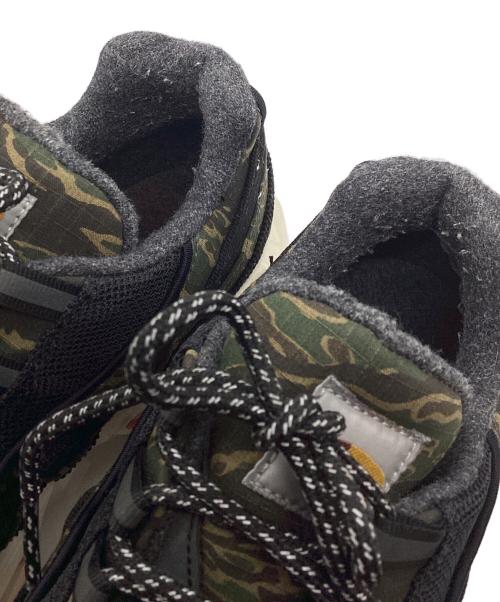 NIKE（ナイキ）NIKE (ナイキ) CarHartt (カーハート) スニーカー グリーン×ブラウン×ブラック サイズ:25の古着・服飾アイテム