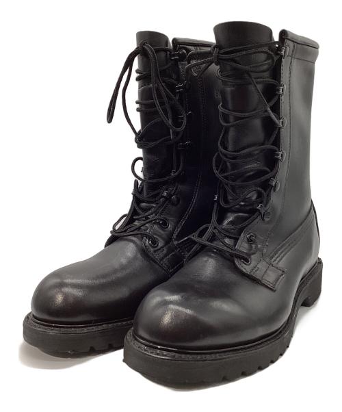 vibram（ビブラム）vibram (ビブラム) ミリタリー調ブーツ ブラック サイズ:8 1/2の古着・服飾アイテム