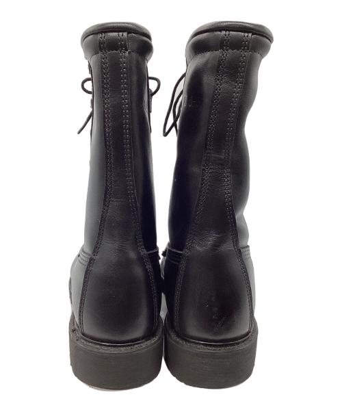 vibram（ビブラム）vibram (ビブラム) ミリタリー調ブーツ ブラック サイズ:8 1/2の古着・服飾アイテム