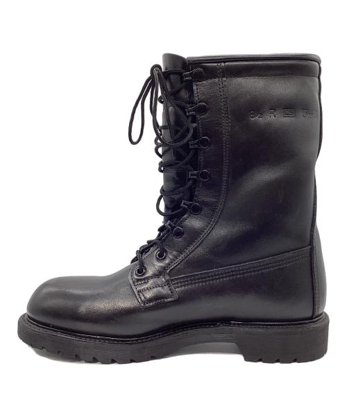 vibram（ビブラム）vibram (ビブラム) ミリタリー調ブーツ ブラック サイズ:8 1/2の古着・服飾アイテム