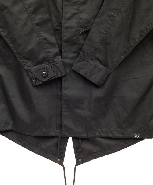 RADIO EVA HOLLYWOOD STAR（ラジオエヴァハリウッドスター）RADIO EVA HOLLYWOOD STAR (ラジオエヴァハリウッドスター) モッズコート ブラック サイズ:Lの古着・服飾アイテム