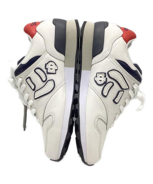 via SANGACIO（ヴィア・サンガチオ）via SANGACIO (ヴィア・サンガチオ) スニーカー ネイビー×レッド サイズ:24.5の古着・服飾アイテム