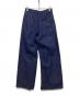 JOHN LAWRENCE SULLIVAN (ジョン ローレンス サリバン) ワイドデニムパンツ インディゴ サイズ:M：13000円