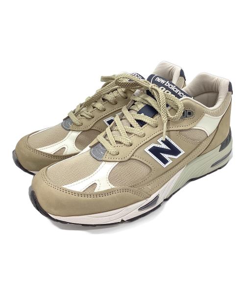 NEW BALANCE（ニューバランス）NEW BALANCE (ニューバランス) ハイカットスニーカー ベージュ サイズ:27の古着・服飾アイテム