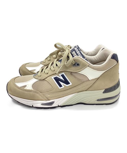 NEW BALANCE（ニューバランス）NEW BALANCE (ニューバランス) ハイカットスニーカー ベージュ サイズ:27の古着・服飾アイテム