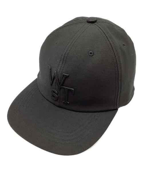 WTAPS（ダブルタップス）WTAPS (ダブルタップス) sacai (サカイ) コットンバックサテンキャップ ブラックの古着・服飾アイテム
