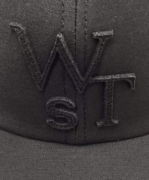 WTAPS（ダブルタップス）WTAPS (ダブルタップス) sacai (サカイ) コットンバックサテンキャップ ブラックの古着・服飾アイテム