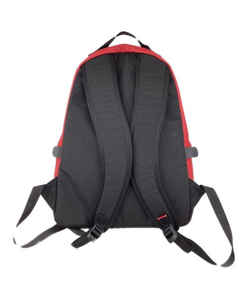THE NORTH FACE（ザ ノース フェイス）THE NORTH FACE (ザ ノース フェイス) SUPREME (シュプリーム) シュプリーム/ザ ノース フェイス/NF0A3G73/レザーデイパック レッド×ブラックの古着・服飾アイテム