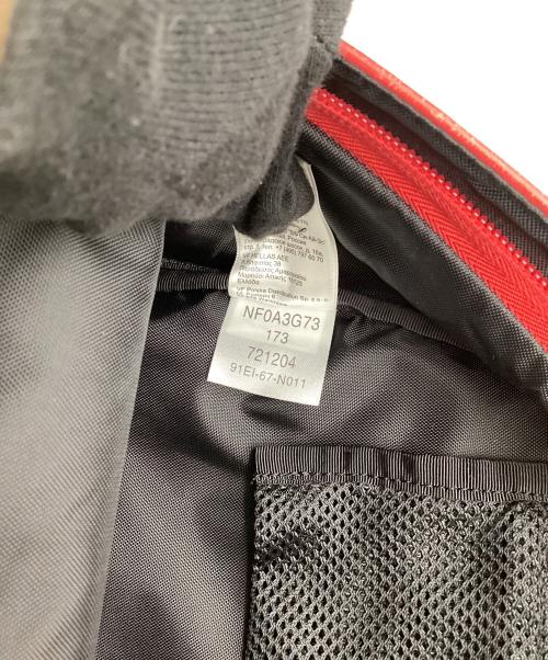 THE NORTH FACE（ザ ノース フェイス）THE NORTH FACE (ザ ノース フェイス) SUPREME (シュプリーム) シュプリーム/ザ ノース フェイス/NF0A3G73/レザーデイパック レッド×ブラックの古着・服飾アイテム
