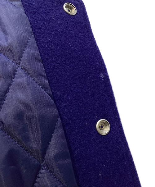 FACETASM（ファセッタズム）FACETASM (ファセッタズム) STAY GOLD STADIUM JACKET ブルー×ホワイト サイズ:4の古着・服飾アイテム