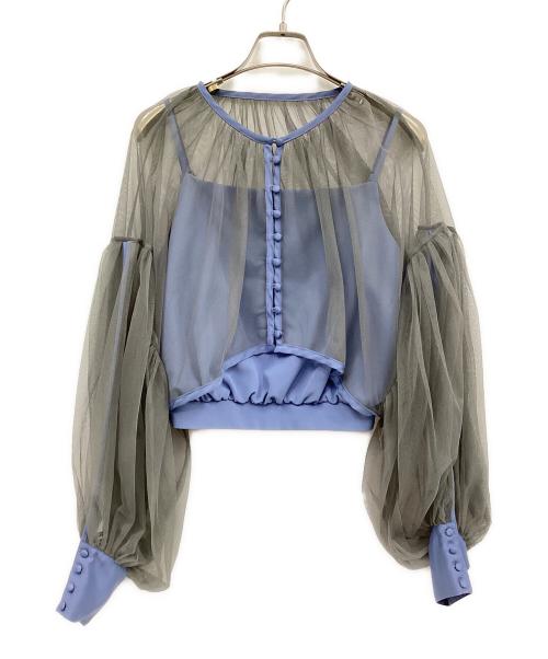 Ameri（アメリ）Ameri (アメリ) セットアップ スカイブルー サイズ:Sの古着・服飾アイテム