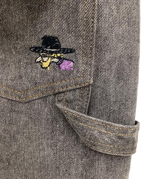 Left Alone（レフトアローン）Left Alone (レフトアローン) PEEL OFF DENIM PANTS ブラック サイズ:M 未使用品の古着・服飾アイテム