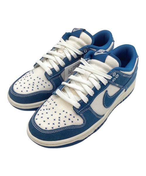 NIKE（ナイキ）NIKE (ナイキ) NIKE ナイキ DUNK LOW RETRO SE ブルー×ホワイト サイズ:24.5㎝ 未使用品の古着・服飾アイテム
