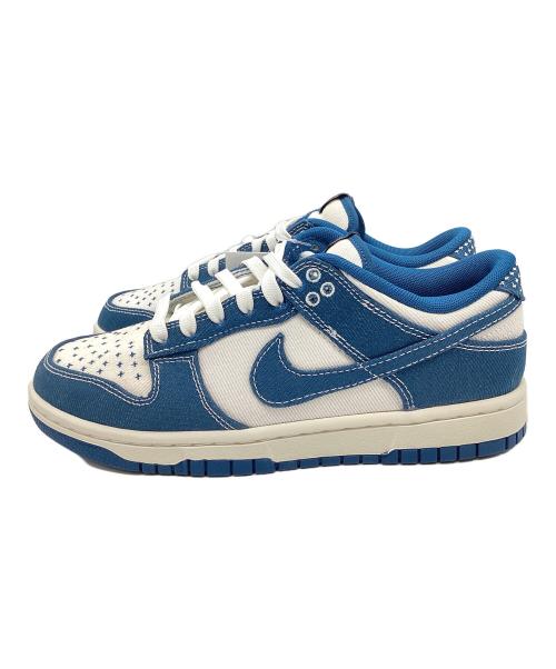 NIKE（ナイキ）NIKE (ナイキ) NIKE ナイキ DUNK LOW RETRO SE ブルー×ホワイト サイズ:24.5㎝ 未使用品の古着・服飾アイテム
