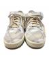 adidas (アディダス) FORUM LOW ATMOS SH ホワイト×ベージュ サイズ:24.5：7000円