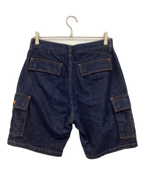 X-LARGE（エクストララージ）X-LARGE (エクストララージ) デニムショートパンツ インディゴ サイズ:81㎝(W32)の古着・服飾アイテム
