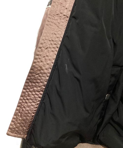 DIESEL（ディーゼル）DIESEL (ディーゼル) MA-1ジャケット ピンク×ブラック サイズ:XSの古着・服飾アイテム