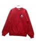 DISNEY（ディズニー）の古着「レトロ刺繍スウェット」｜レッド