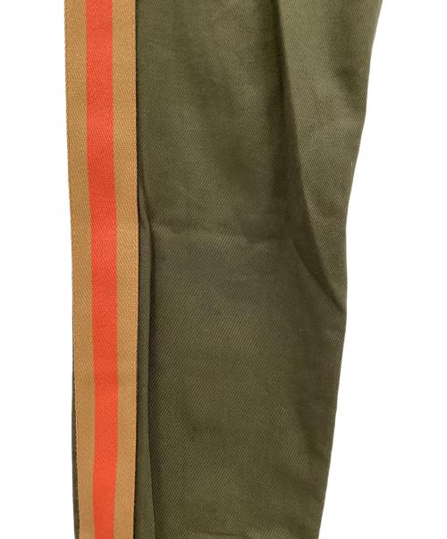 GUCCI（グッチ）GUCCI (グッチ) ラインパンツ オリーブ サイズ:46 未使用品の古着・服飾アイテム