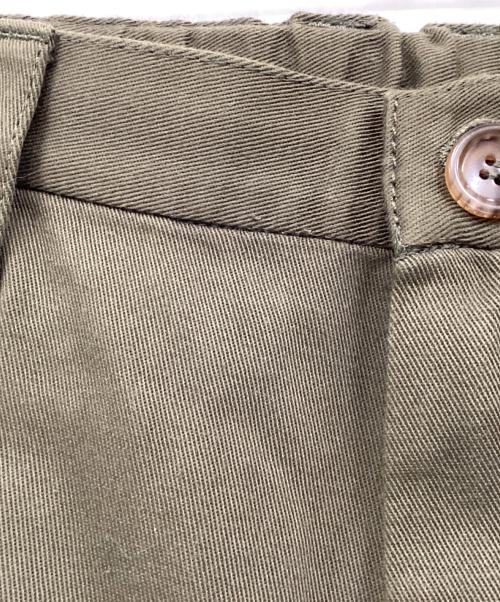 GUCCI（グッチ）GUCCI (グッチ) ラインパンツ オリーブ サイズ:46 未使用品の古着・服飾アイテム
