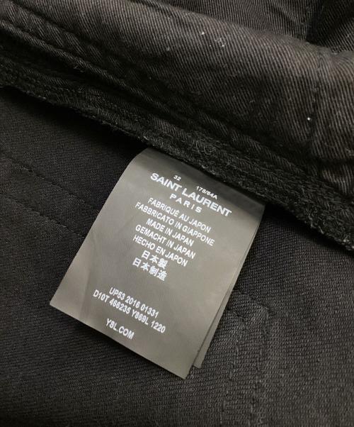 Saint Laurent Paris（サンローランパリ）Saint Laurent Paris (サンローランパリ) スキニーパンツ ブラック サイズ:81㎝（W32）の古着・服飾アイテム