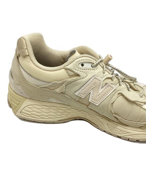 NEW BALANCE（ニューバランス）NEW BALANCE (ニューバランス) M2002RDQ SAND BEIGE 2002 Dワイズ アイボリー サイズ:27cmの古着・服飾アイテム