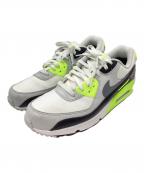 NIKEナイキ）の古着「スニーカー」｜グレー×ホワイト×イエロー