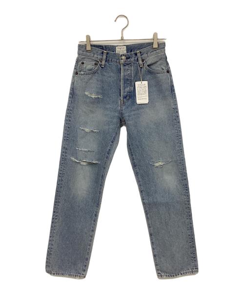 UNGRID（アングリッド）UNGRID (アングリッド) クラッシュボーイズデニム インディゴ サイズ:24inch 未使用品の古着・服飾アイテム