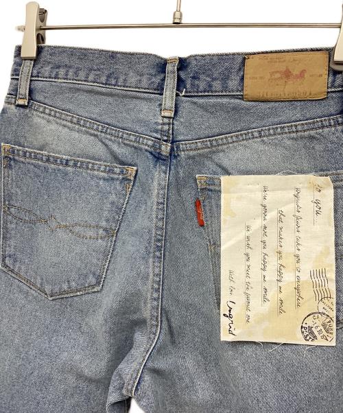 UNGRID（アングリッド）UNGRID (アングリッド) クラッシュボーイズデニム インディゴ サイズ:24inch 未使用品の古着・服飾アイテム