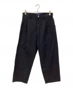IHATOVイーハトーブ）の古着「ストレートパンツ」｜ブラック