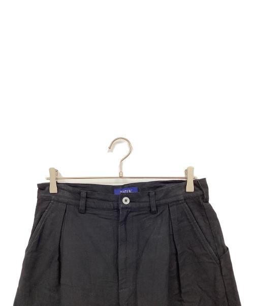 IHATOV（イーハトーブ）IHATOV (イーハトーブ) ストレートパンツ ブラック サイズ:Sの古着・服飾アイテム