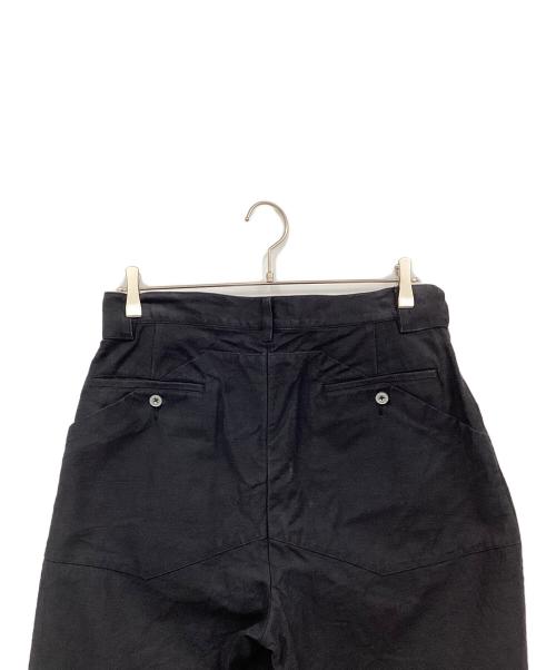 IHATOV（イーハトーブ）IHATOV (イーハトーブ) ストレートパンツ ブラック サイズ:Sの古着・服飾アイテム