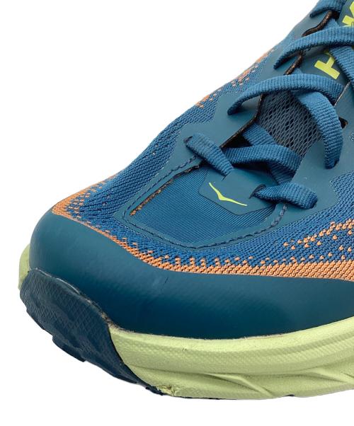 HOKAONEONE（ホカオネオネ）HOKAONEONE (ホカオネオネ) SPEEDGOAT 5 ブルー×イエロー サイズ:US7.5Dの古着・服飾アイテム