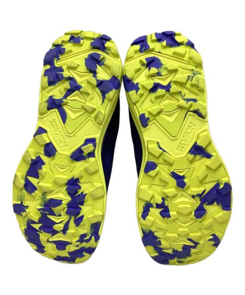 HOKAONEONE（ホカオネオネ）HOKAONEONE (ホカオネオネ) ランニングシューズ ネイビー×イエロー サイズ:29㎝の古着・服飾アイテム