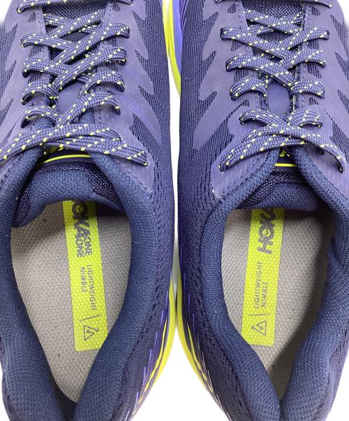 HOKAONEONE（ホカオネオネ）HOKAONEONE (ホカオネオネ) ランニングシューズ ネイビー×イエロー サイズ:29㎝の古着・服飾アイテム