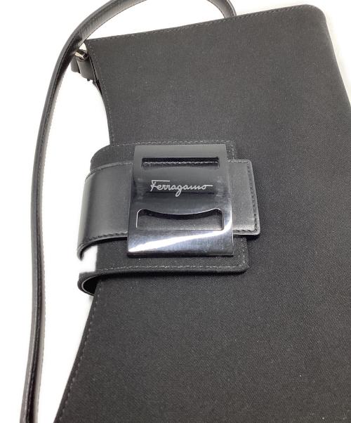 Salvatore Ferragamo（サルヴァトーレ フェラガモ）Salvatore Ferragamo (サルヴァトーレ フェラガモ) サルヴァトーレ フェラガモ/	AU-21-2400/ハンドバッグ ブラックの古着・服飾アイテム