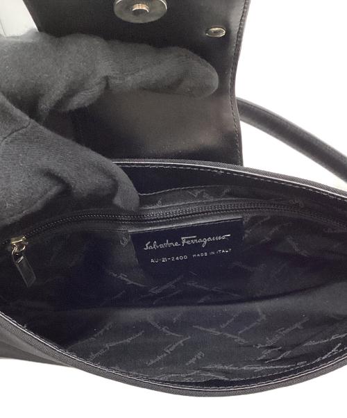 Salvatore Ferragamo（サルヴァトーレ フェラガモ）Salvatore Ferragamo (サルヴァトーレ フェラガモ) サルヴァトーレ フェラガモ/	AU-21-2400/ハンドバッグ ブラックの古着・服飾アイテム