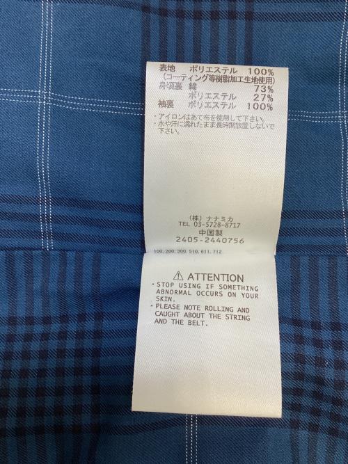 nanamica（ナナミカ）nanamica (ナナミカ) 2L GTX CRUISER JK 2 グレー サイズ:Lの古着・服飾アイテム