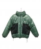 SUPREMEシュプリーム）の古着「Reversible Feather weight Down Puffer Jacket」｜グリーン×ブラック