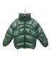 中古・古着 SUPREME (シュプリーム) Reversible Feather weight Down Puffer Jacket グリーン×ブラック サイズ:S：40000円