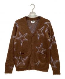 OBEY（オベイ）の古着「アクリルカーディガン」｜ブラウン
